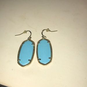 KENDRA SCOTT earrings- turquoise